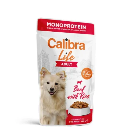 Calibra Dog Life Adult Wołowina saszetka 150g